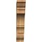 Ekena Millwork Balboa Traditional Smooth Bracket, Western Red Cedar, 3 1/2"W x 18"D x 18"H BKT04X18X18BOA01SWR - alternate 3